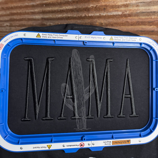 Mama 3D Puff Wholesale  - Embroidered Crewneck