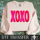 XOXO Faux I DTF Transfer I 2-5 Business Day TAT