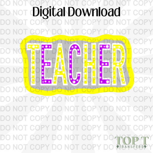 TEACHER (DIGITAL DOWNLOAD PNG)