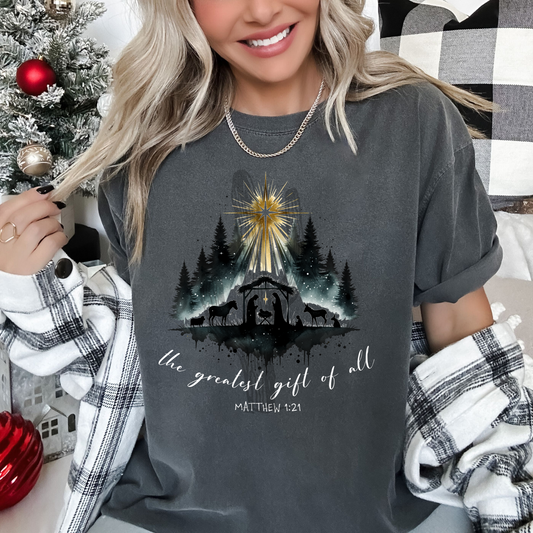 The Greatest Gift of All **DTF Transfer**