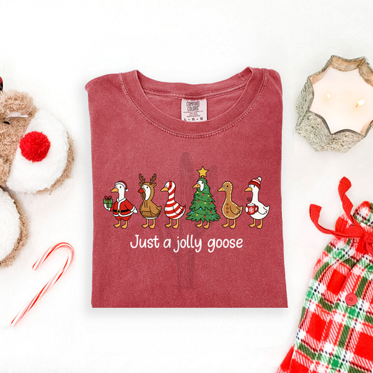 Just A Jolly Goose **DTF Transfer**