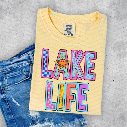 Lake Life **DTF Transfer**