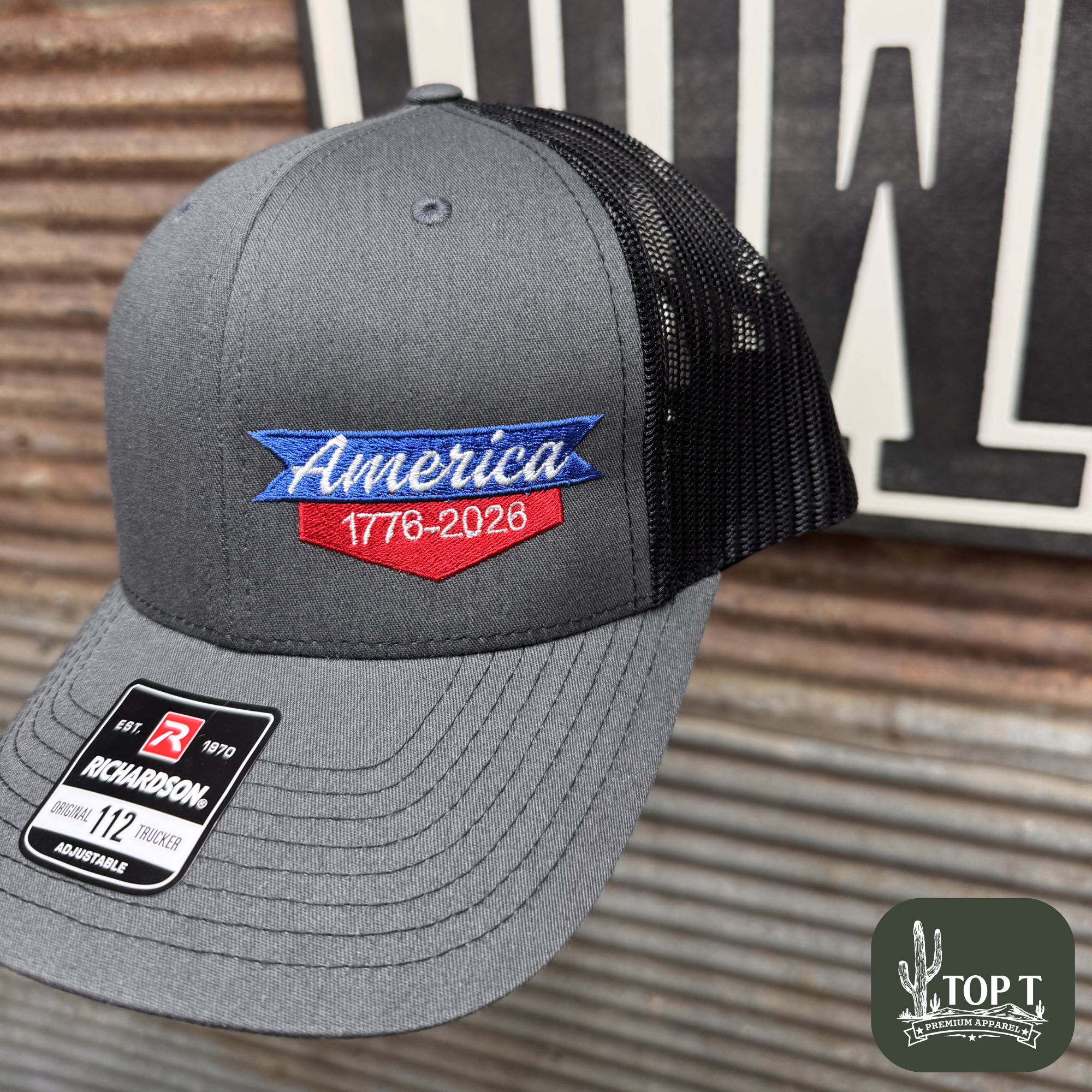 America 1776-2026 **Embroidered Hat**