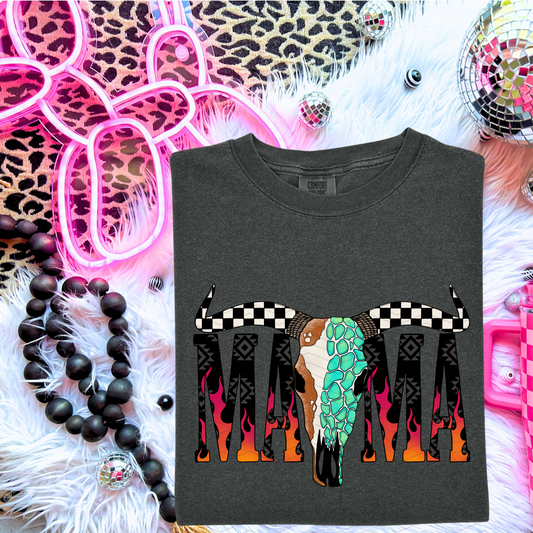 Skull Mama **DTF Transfer**