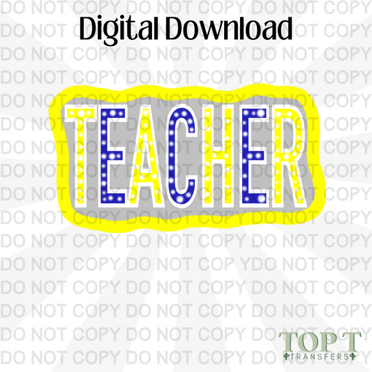 TEACHER (DIGITAL DOWNLOAD PNG)