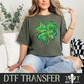 Clover Watercolor I DTF Transfer I 2-5 Business Day TAT