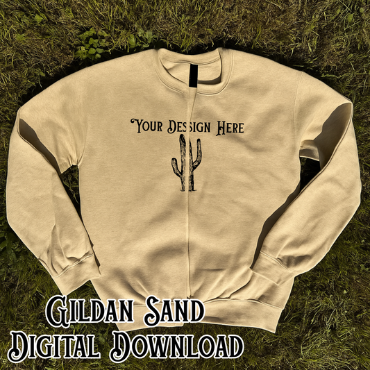 Cut Sweatshirt Trend **Blank Mockup** - Digital Download