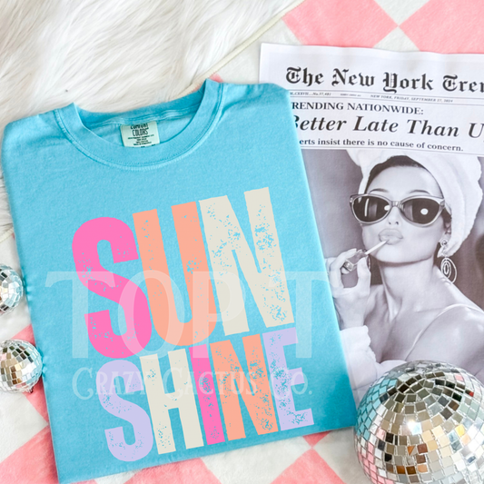 Sunshine - Comfort Color Graphic Tee