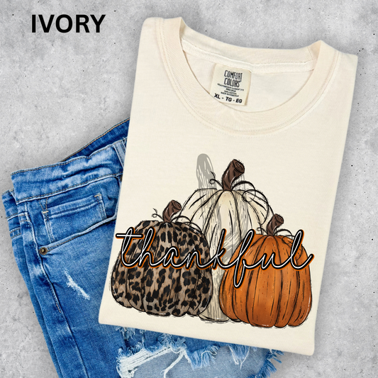 Thankful Pumpkins - Comfort Color Graphic Tee