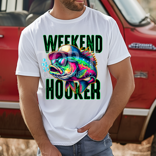 Weekend Hooker - Comfort Color Graphic Tee