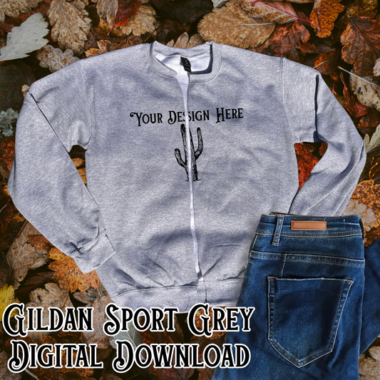 Cut Sweatshirt Trend **Blank Mockup** - Digital Download