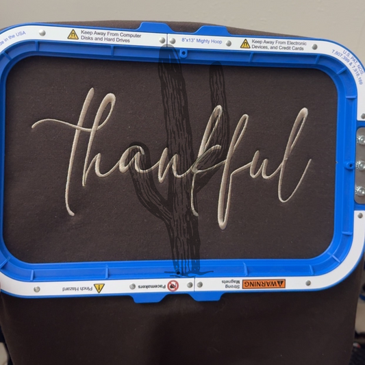 Wholesale Thankful - Embroidered Crewneck