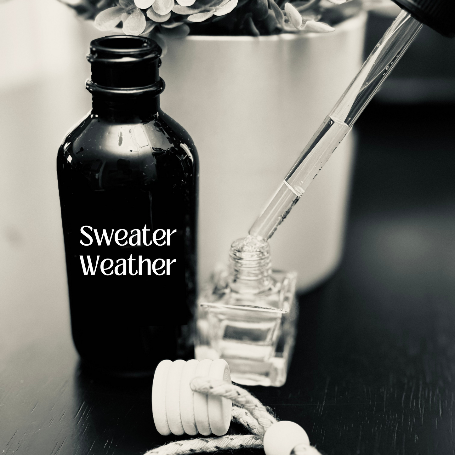 SWEATER WEATHER type (HANGING CAR DIFFUSER - 2-3 business day TAT)