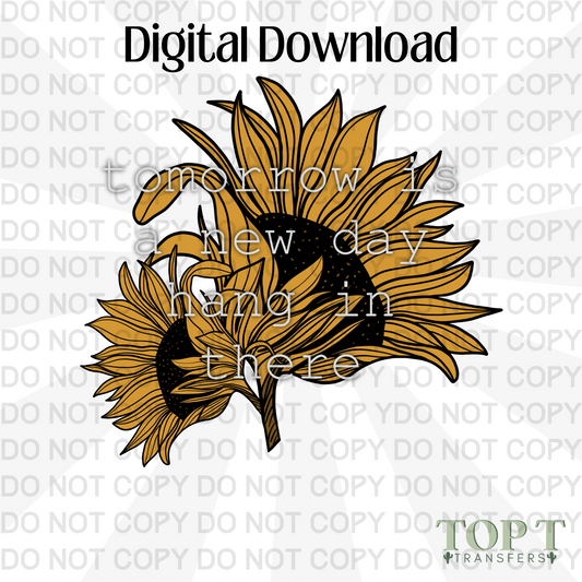TOMORROW IS A NEW DAY (DIGITAL DOWNLOAD PNG)