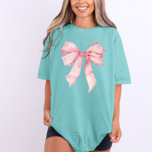 Pink Coquette Bow **DTF Transfer**