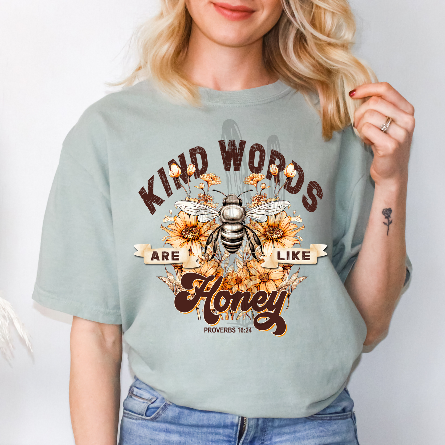 Kind Words **DTF Transfer**