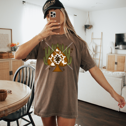 Cactus Spade **DTF Transfer**