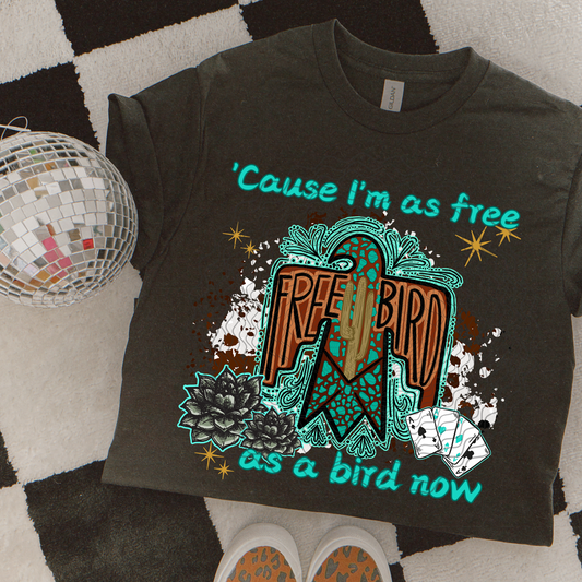 Free As A Bird **DTF Transfer**