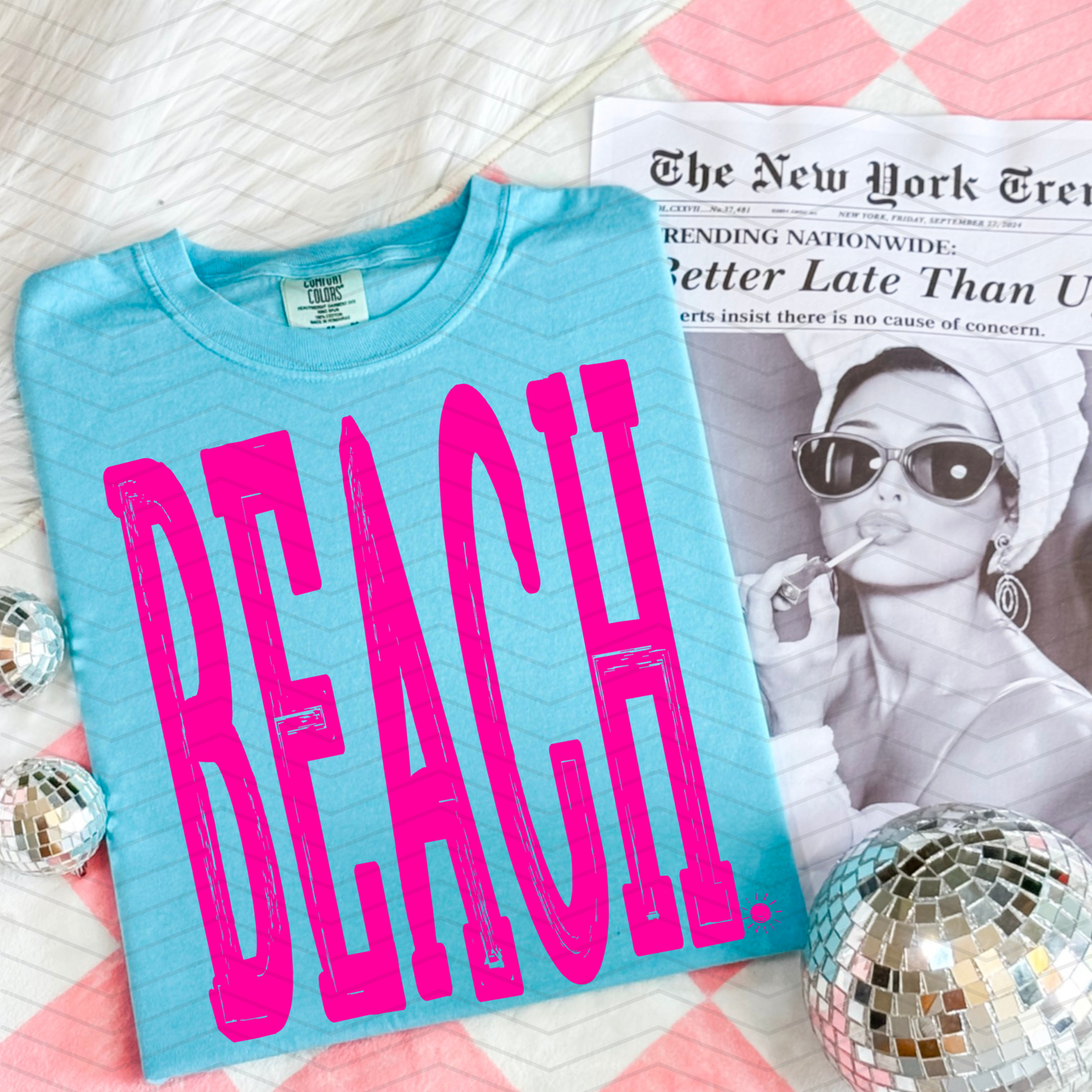 Beach **DTF Transfer**