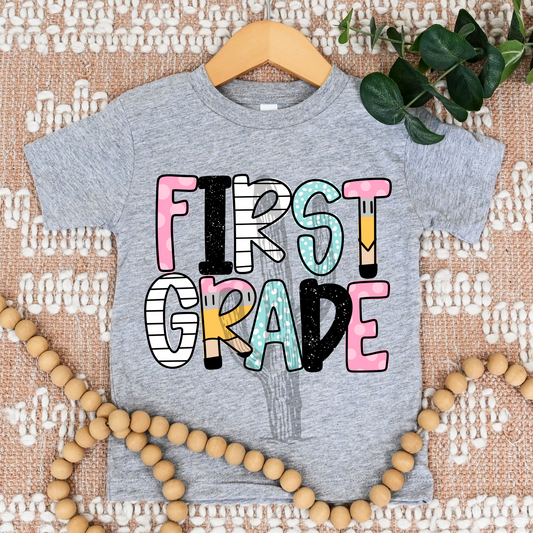 First Grade **DTF Transfer**
