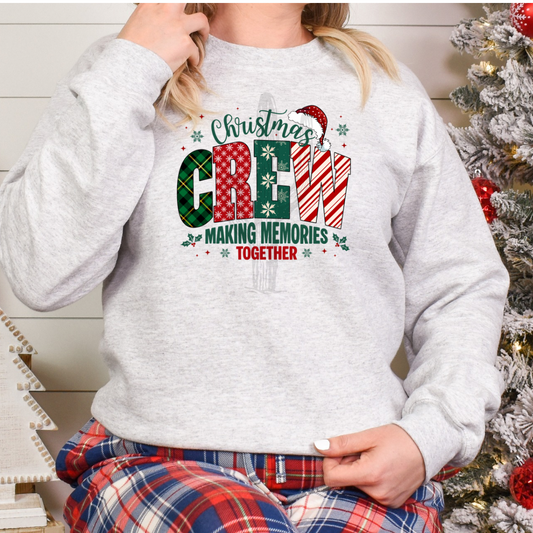 Christmas Crew Making Memories Together **DTF Transfer**