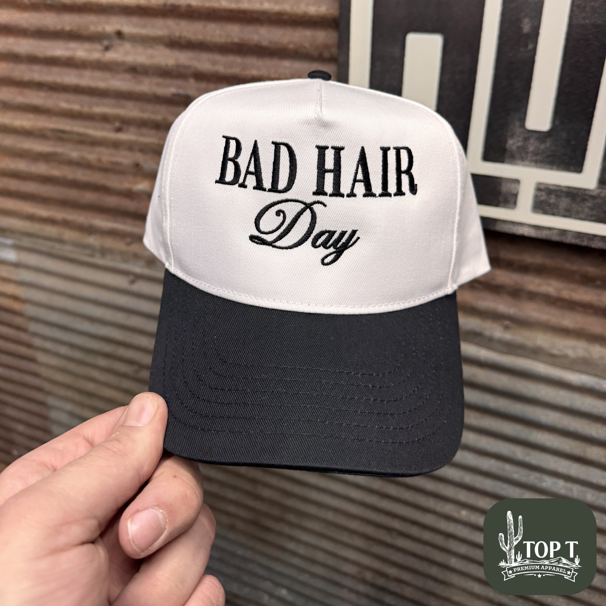 Bad Hair Day **Embroidered Hat**