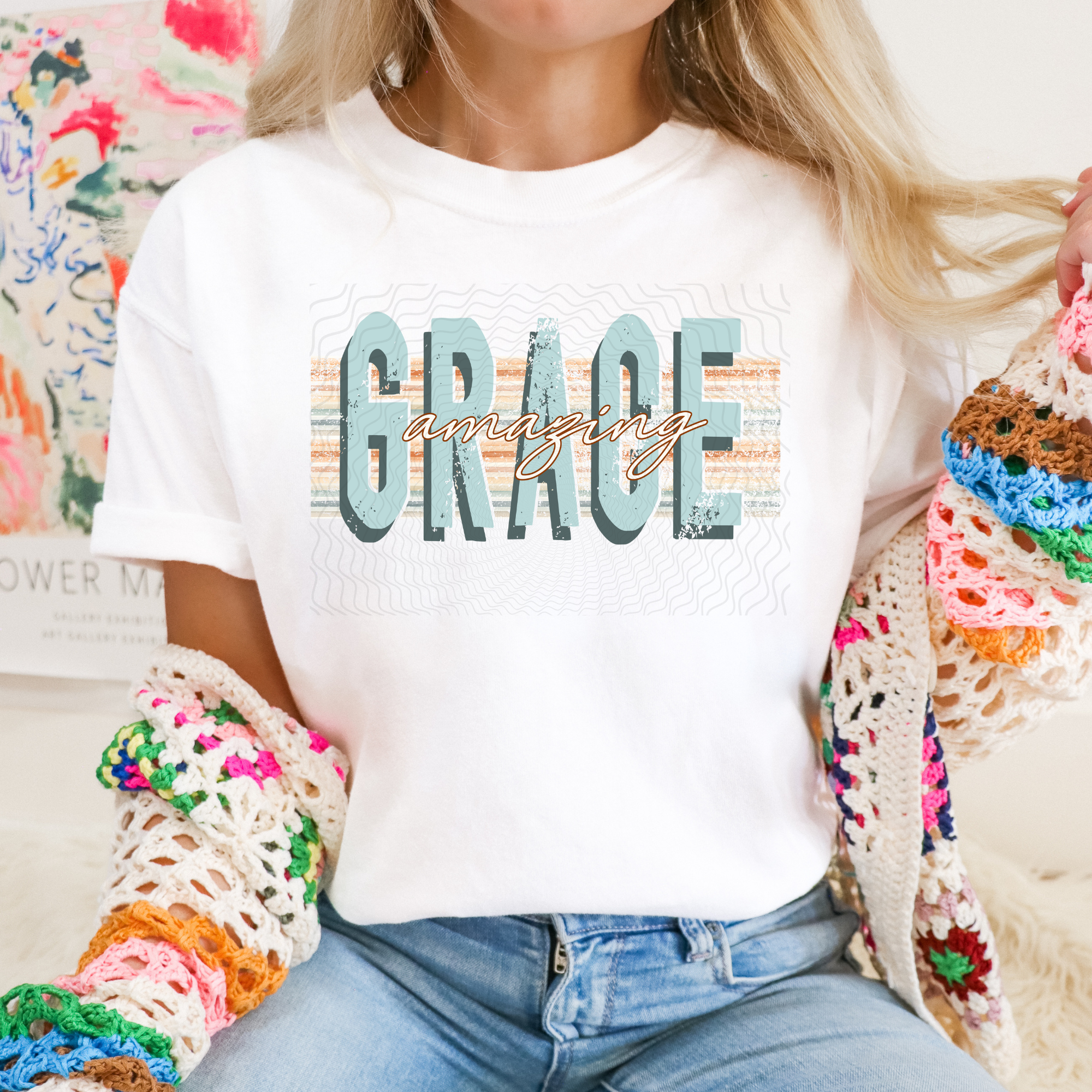 Amazing Grace  **DTF Transfer**