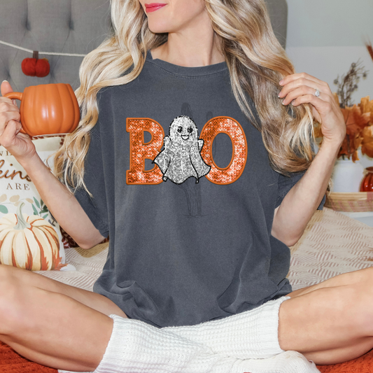 BOO faux type **DTF Transfer**