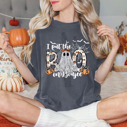 I Put The Boo in Boujee **DTF Transfer**