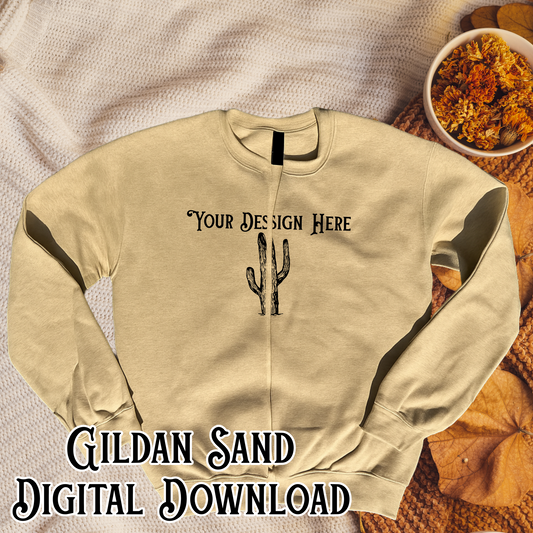 Cut Sweatshirt Trend **Blank Mockup** - Digital Download