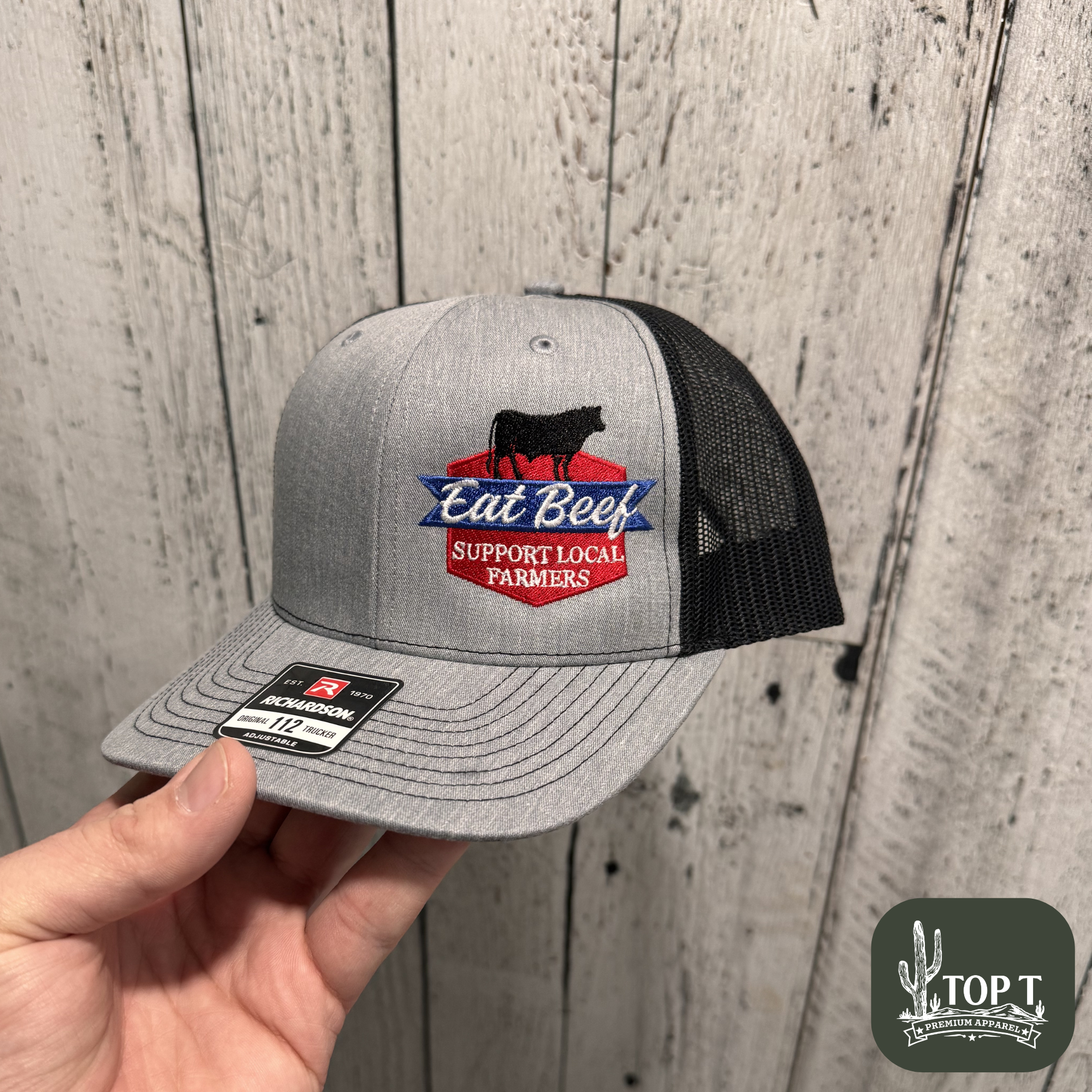 Eat Beef **Embroidered Hat**