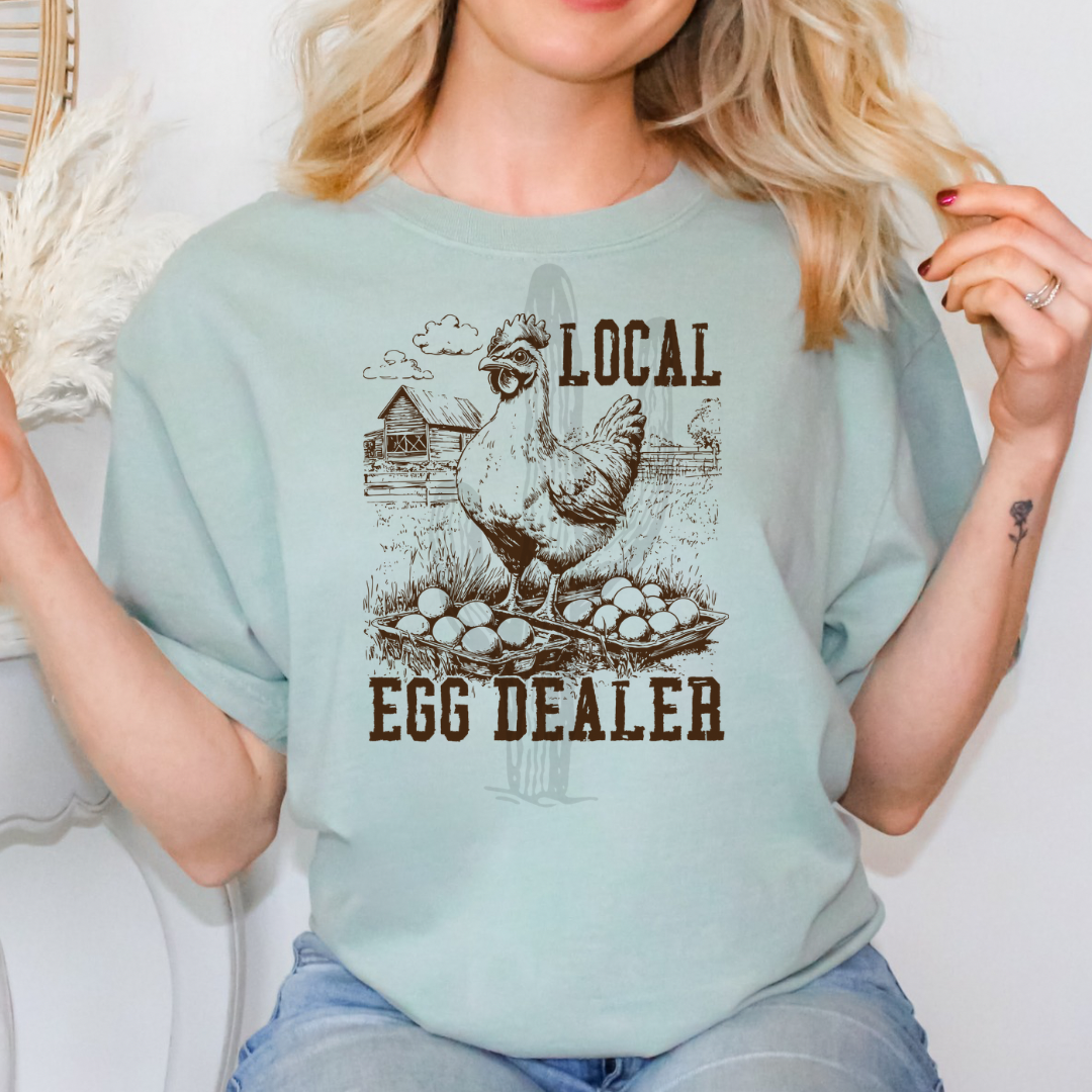 Local Egg Dealer **DTF Transfer**