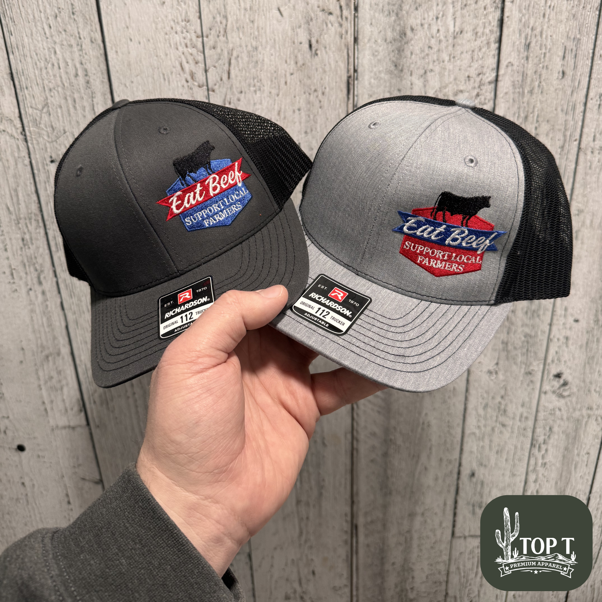 Eat Beef **Embroidered Hat**