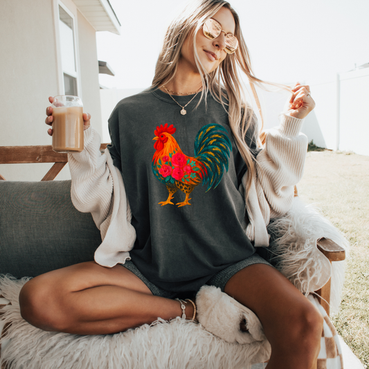 Rooster **DTF Transfer**