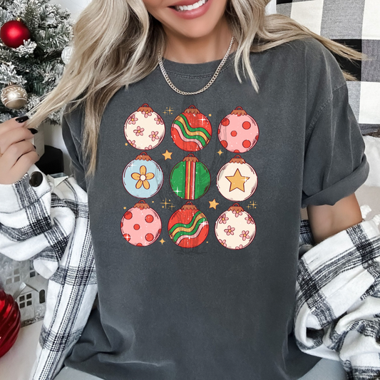 Retro Ornaments **DTF Transfer**