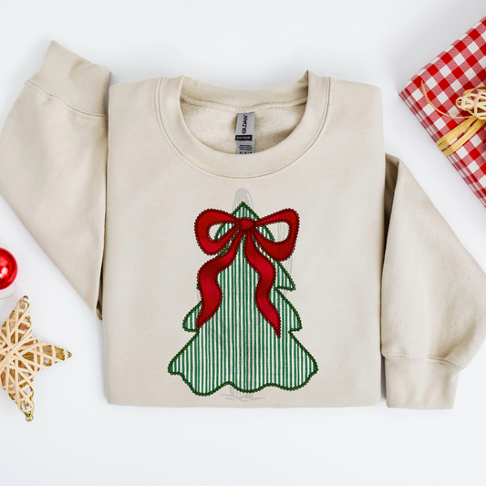 Strip Coquette Christmas Tree **DTF Transfer**