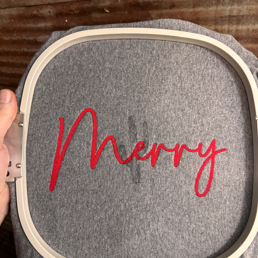 Merry Wholesale  - Embroidered Crewneck