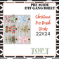 CHRISTMAS TREE BRUSH STROKE (PRE MADE DTF GANG SHEET - 2-5 business day TAT)