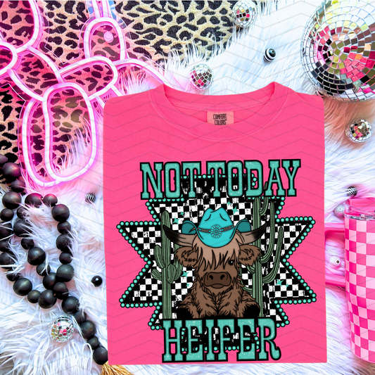 Not Today Heifer **DTF Transfer**