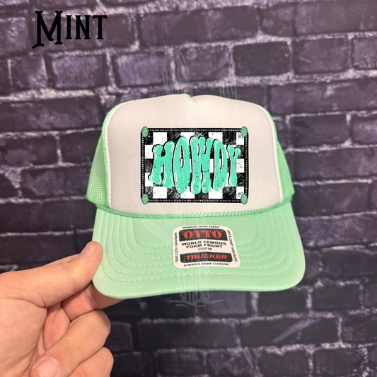 Checkered Howdy - OTTO "Trucker" Hat