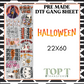 HALLOWEEN (PRE MADE DTF GANG SHEET - 2-5 business day TAT)