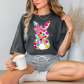 Colorful Dot Bunny **DTF Transfer**