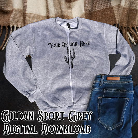 Cut Sweatshirt Trend **Blank Mockup** - Digital Download