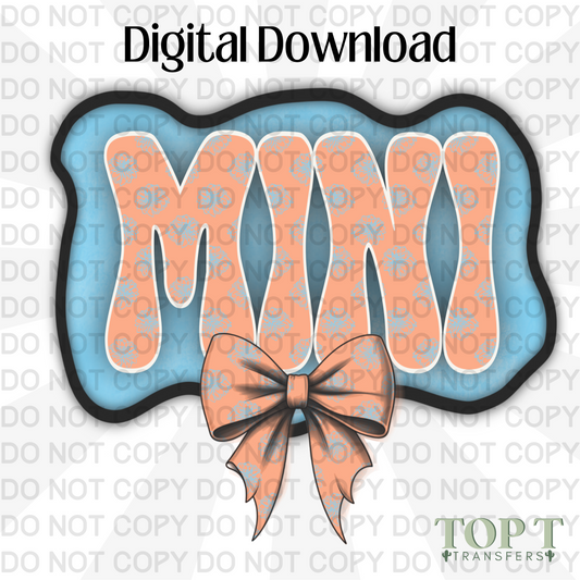 MINI BOW (DIGITAL DOWNLOAD PNG)