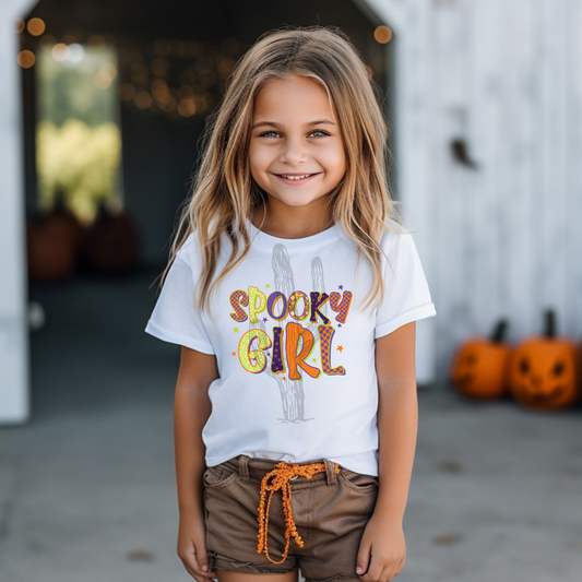 Spooky Girl **DTF Transfer**