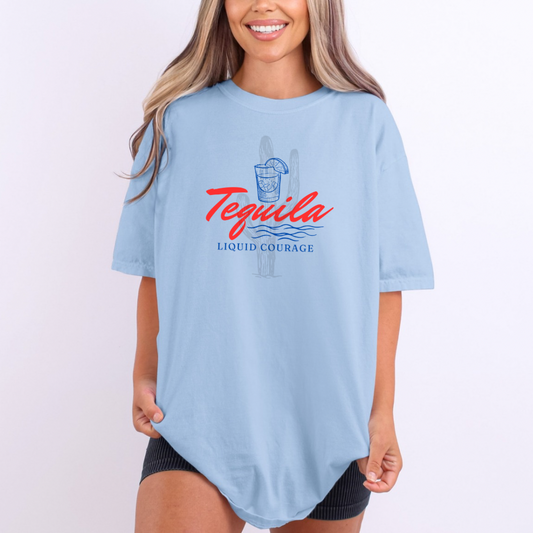 Tequila Liquid Courage **DTF Transfer**