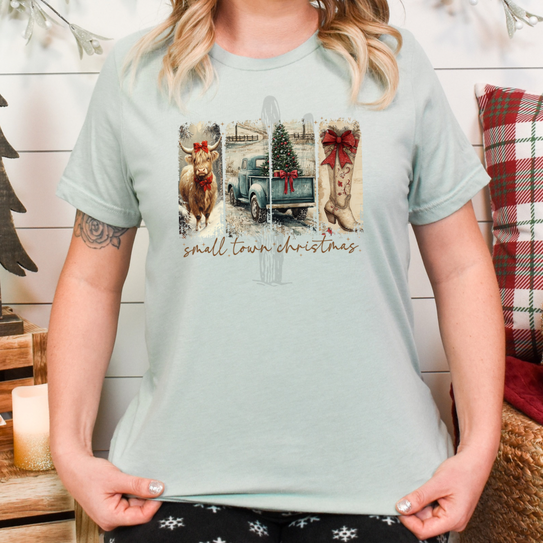 Small Town Christmas **DTF Transfer**