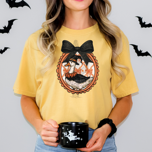 Spooky Coquette Goose **DTF Transfer**