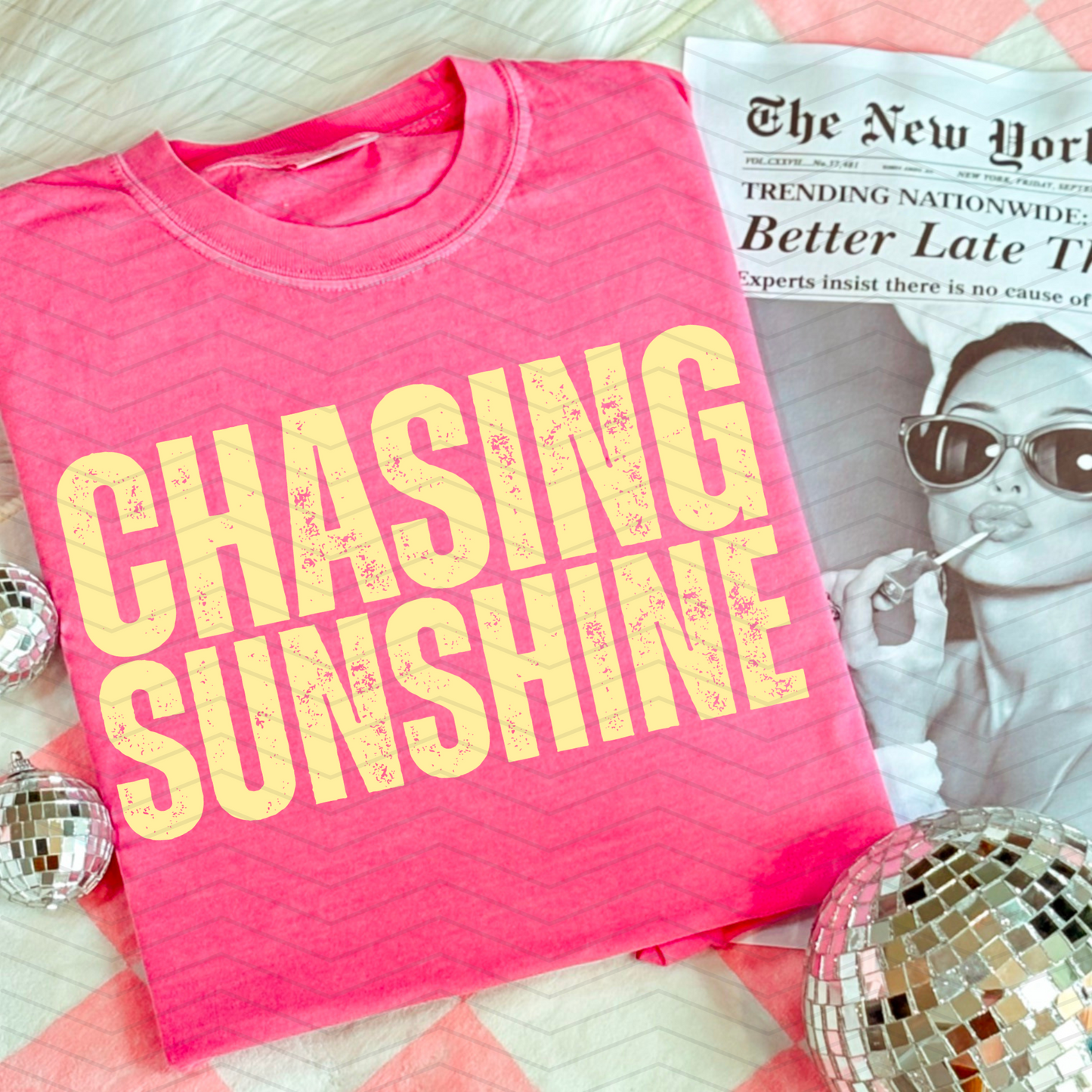 Chasing Sunshine **DTF Transfer**