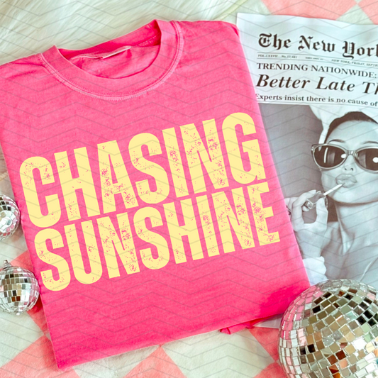 Chasing Sunshine **DTF Transfer**